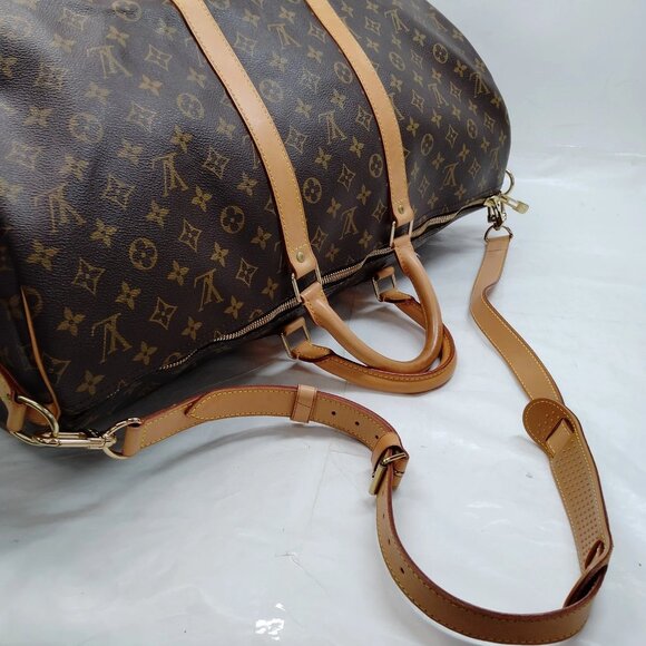 Louis Vuitton LV Boston Bag Keepall 55 Brown Monogram mon-548-091925 - Picture 6 of 11